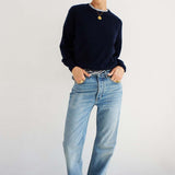 The Cashmere Crew in Navy