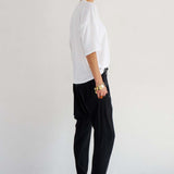 The Harem Pant Silk in Black