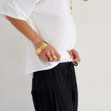 The Harem Pant Silk in Black