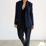 The Harem Pant Silk in Black