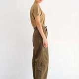The Chameleon Tee in Gold Lame