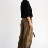 The Karate Pant in Military Green