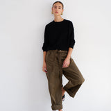 The Karate Pant in Military Green