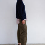 The Welt Pocket Cashmere Cardigan in Navy