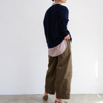 The Welt Pocket Cashmere Cardigan in Navy