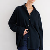 The Essential Shirt in Vintage Black