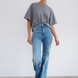 The Crease Jean in Worn Indigo
