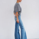 The Crease Jean in Worn Indigo