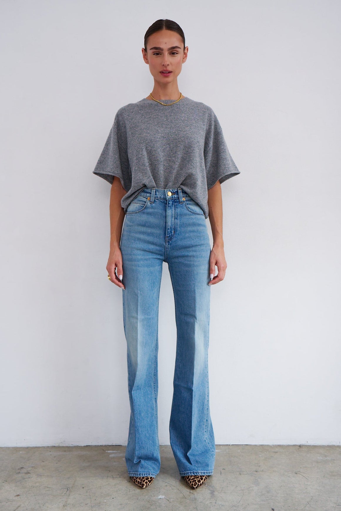 The Crease Jean in Worn Indigo - Worn Indigo / 25