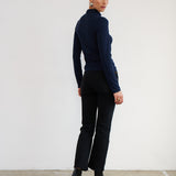 The Mock Neck in Navy
