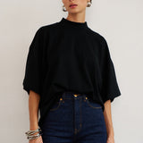 The Pitch Tee in Black