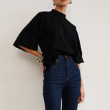 The Pitch Tee in Black