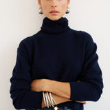 The Primm Sweater in Navy