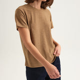The Chameleon Tee in Gold Lame
