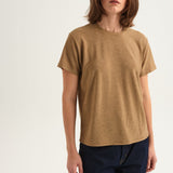 The Chameleon Tee in Gold Lame