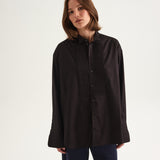 The Tuck Shirt in Black