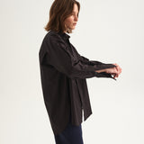 The Tuck Shirt in Black