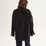 The Tuck Shirt in Black