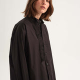 The Tuck Shirt in Black