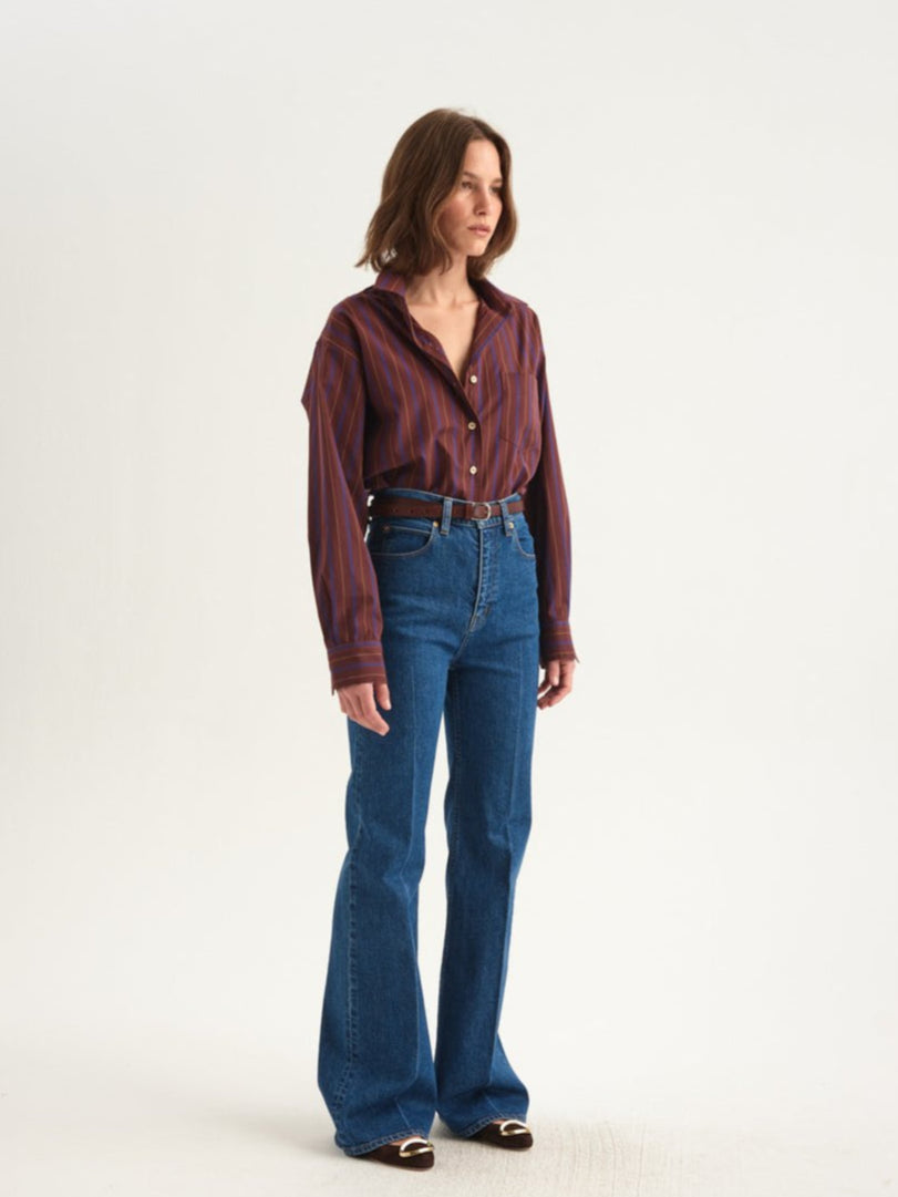 The Crease Jean in Stone Crease