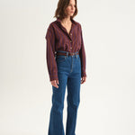 The Crease Jean in Stone Crease