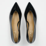 The Trap Pump in Black Patent