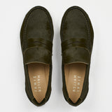 The Penny Loafer in Ponyhair Moss