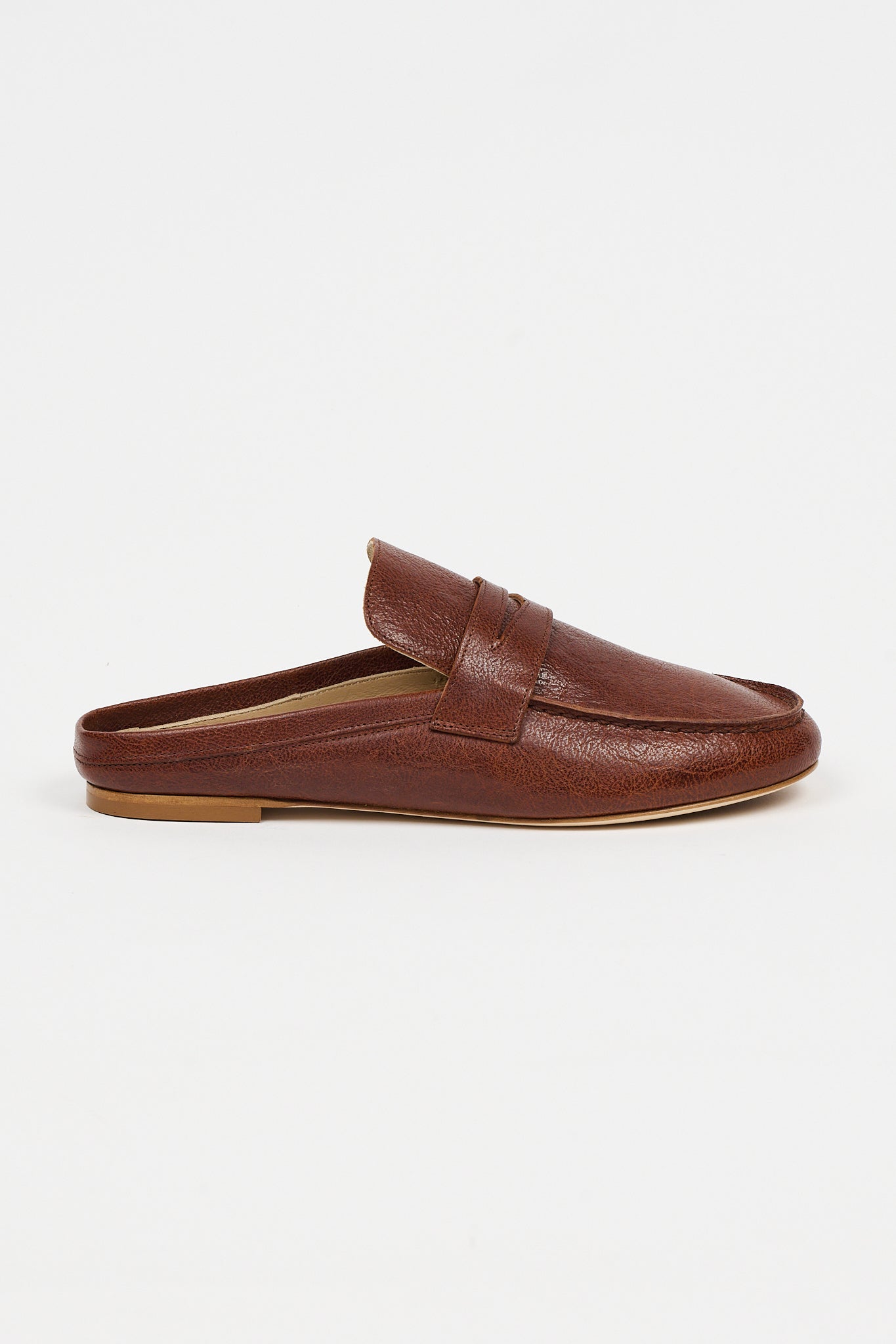 The Penny Loafer Mule in Cuoio