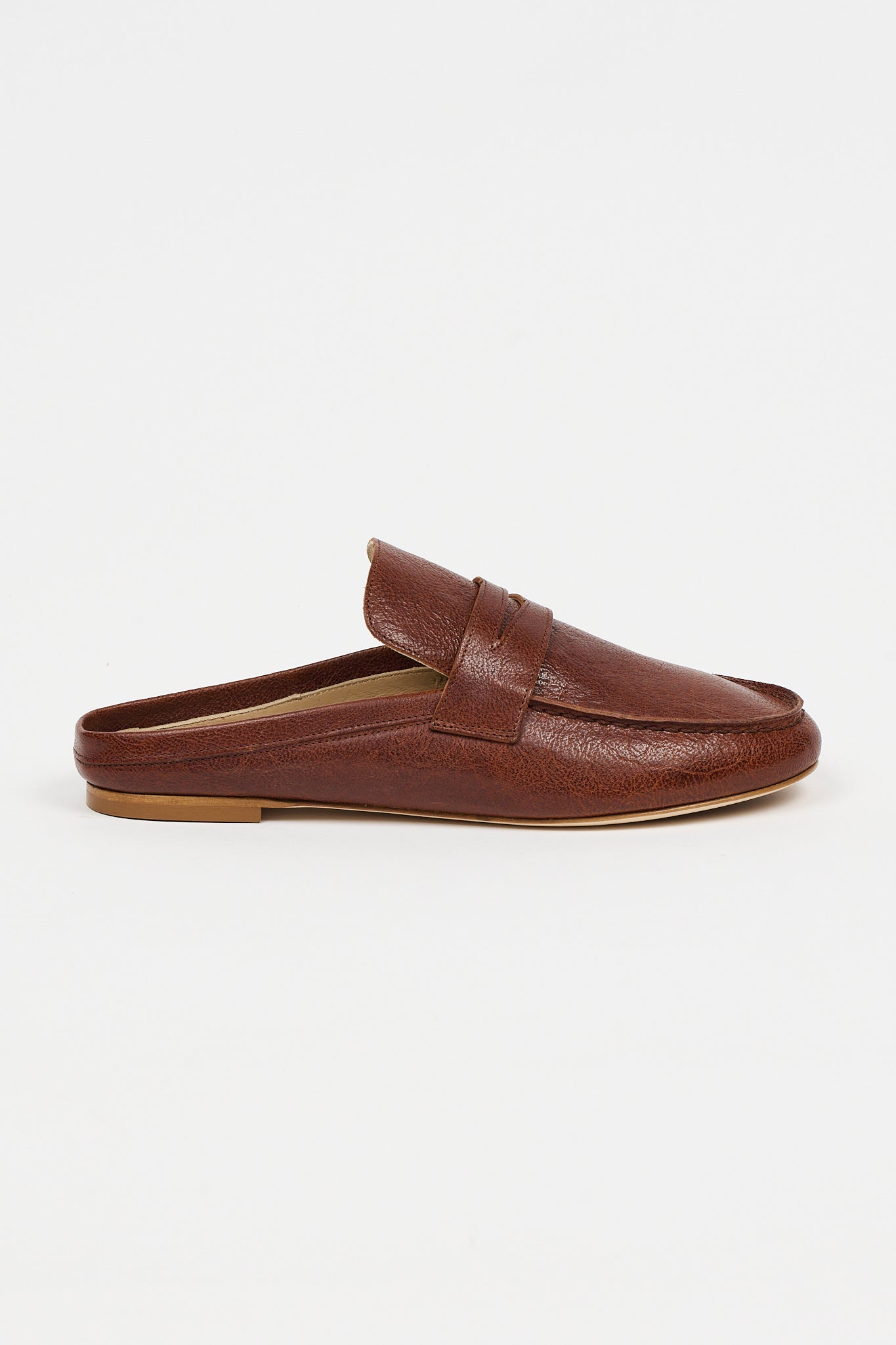 The Penny Loafer Mule in Cuoio