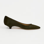 A single black woven Mary Jane flat shoe with a braided strap and pointed toe, shown in profile against a light gray background.