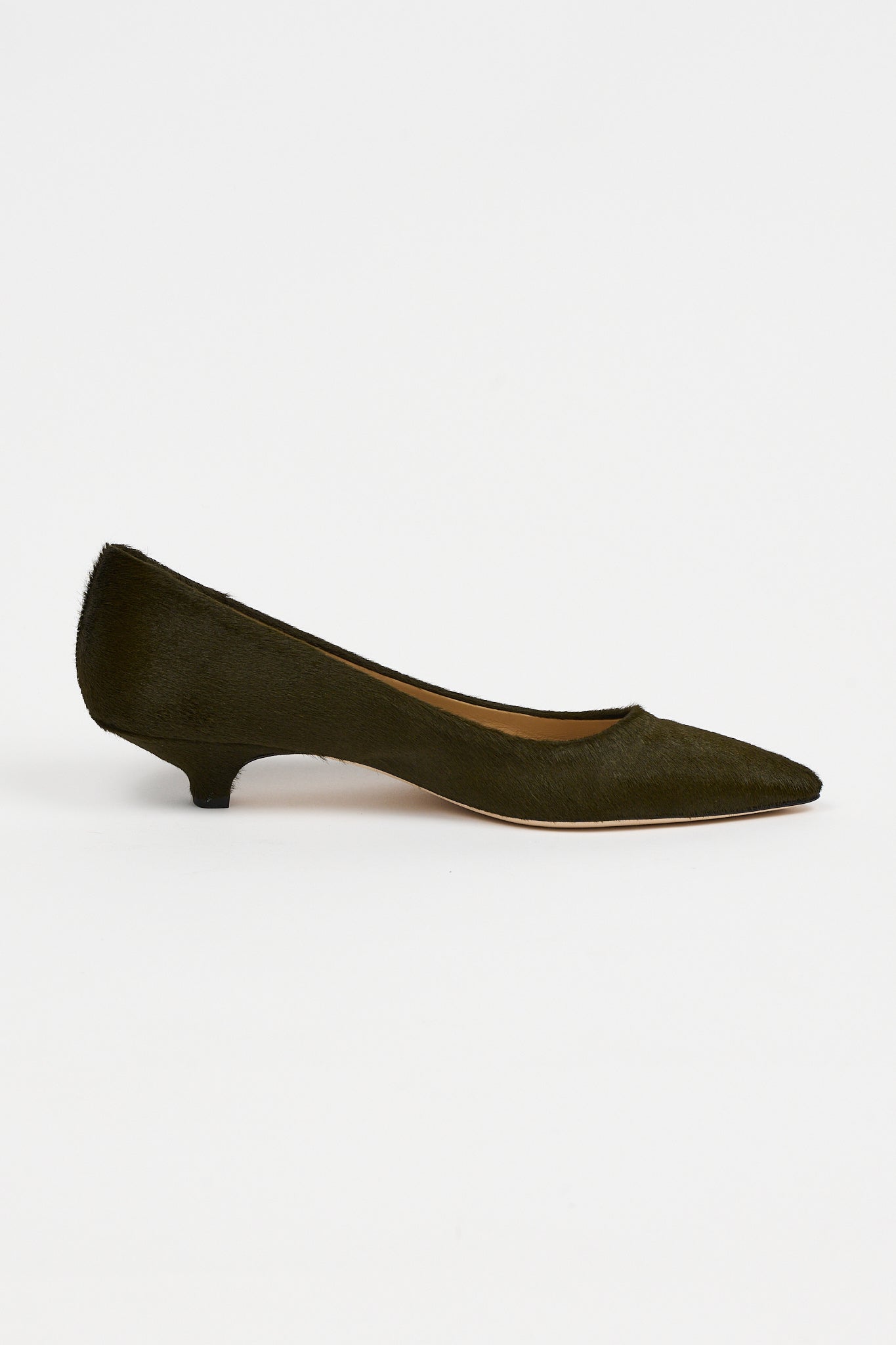 A single black woven Mary Jane flat shoe with a braided strap and pointed toe, shown in profile against a light gray background.