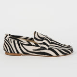 The Penny Loafer in Ponyhair Zebra