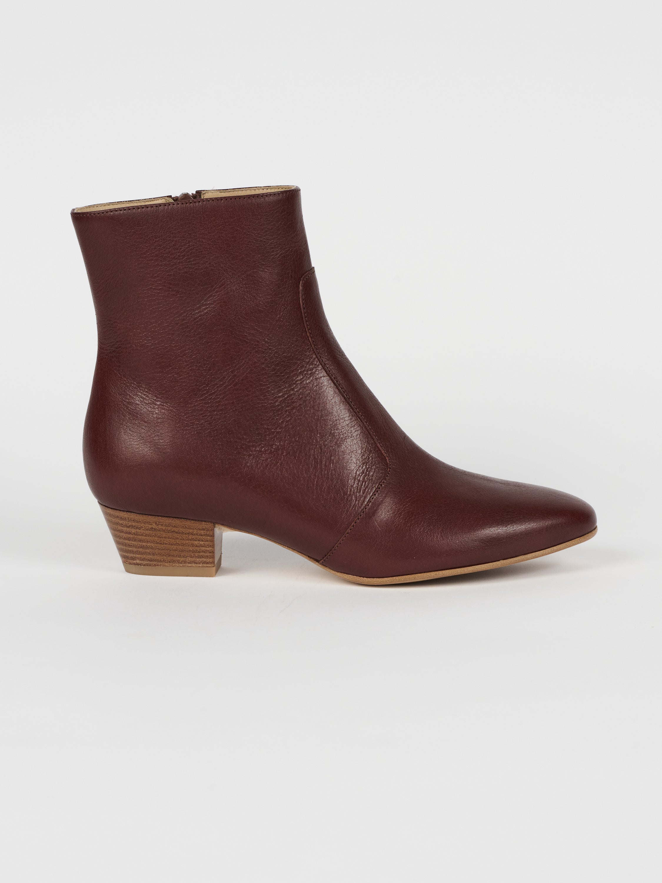 The Beatnik in Bright Burgundy