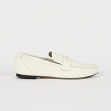 The Penny Loafer in White