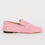 The Penny Loafer in Ponyhair Pink