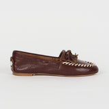 The Camp Loafer in Bright Burgundy