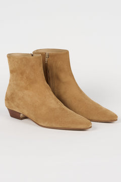 The Lennon Boot in Camel Suede