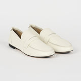 The Penny Loafer in White