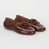 The Camp Loafer in Bright Burgundy