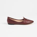 The Jutti Slipper in Oxblood