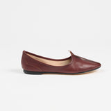 The Jutti Slipper in Oxblood