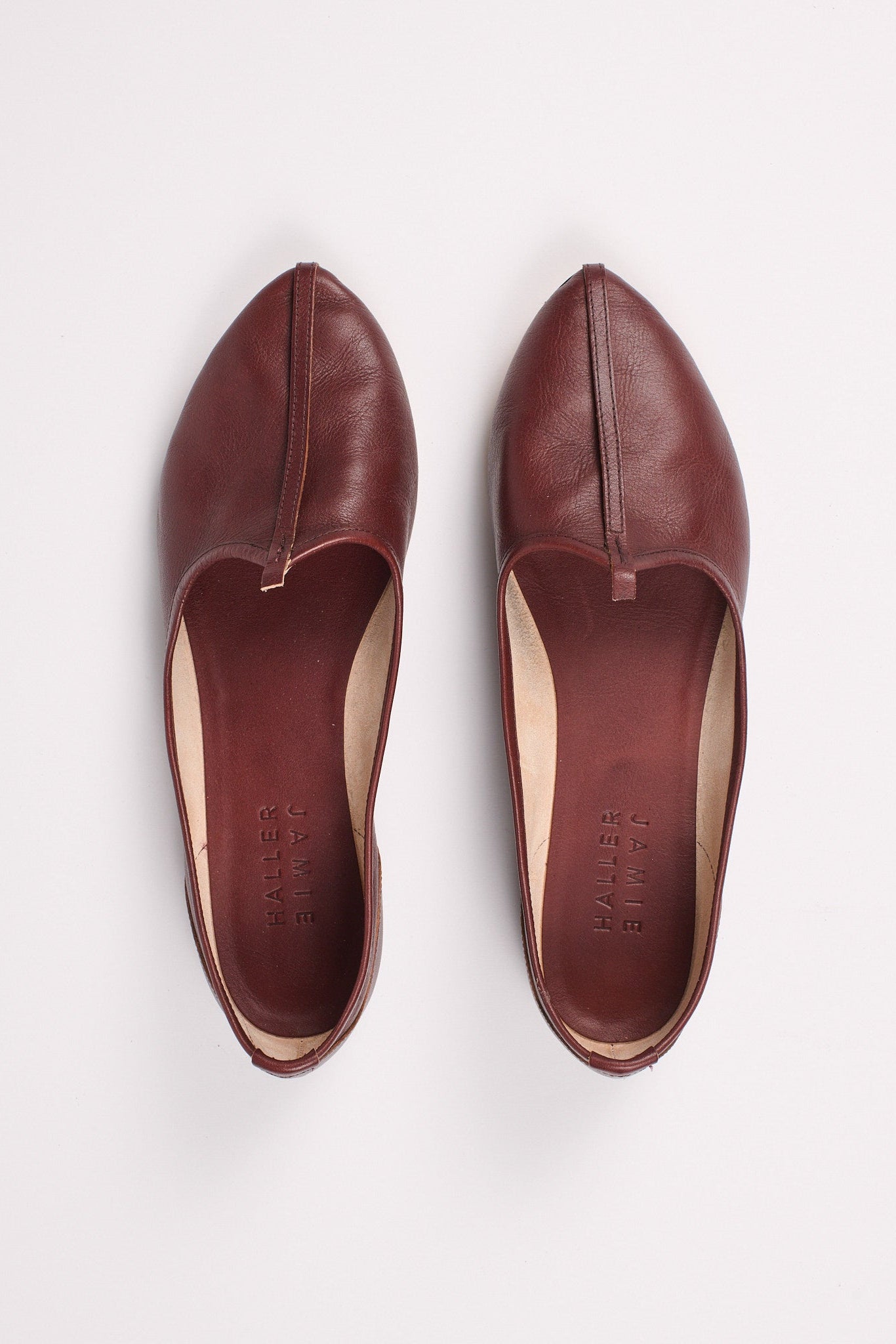 The Jutti Slipper in Oxblood