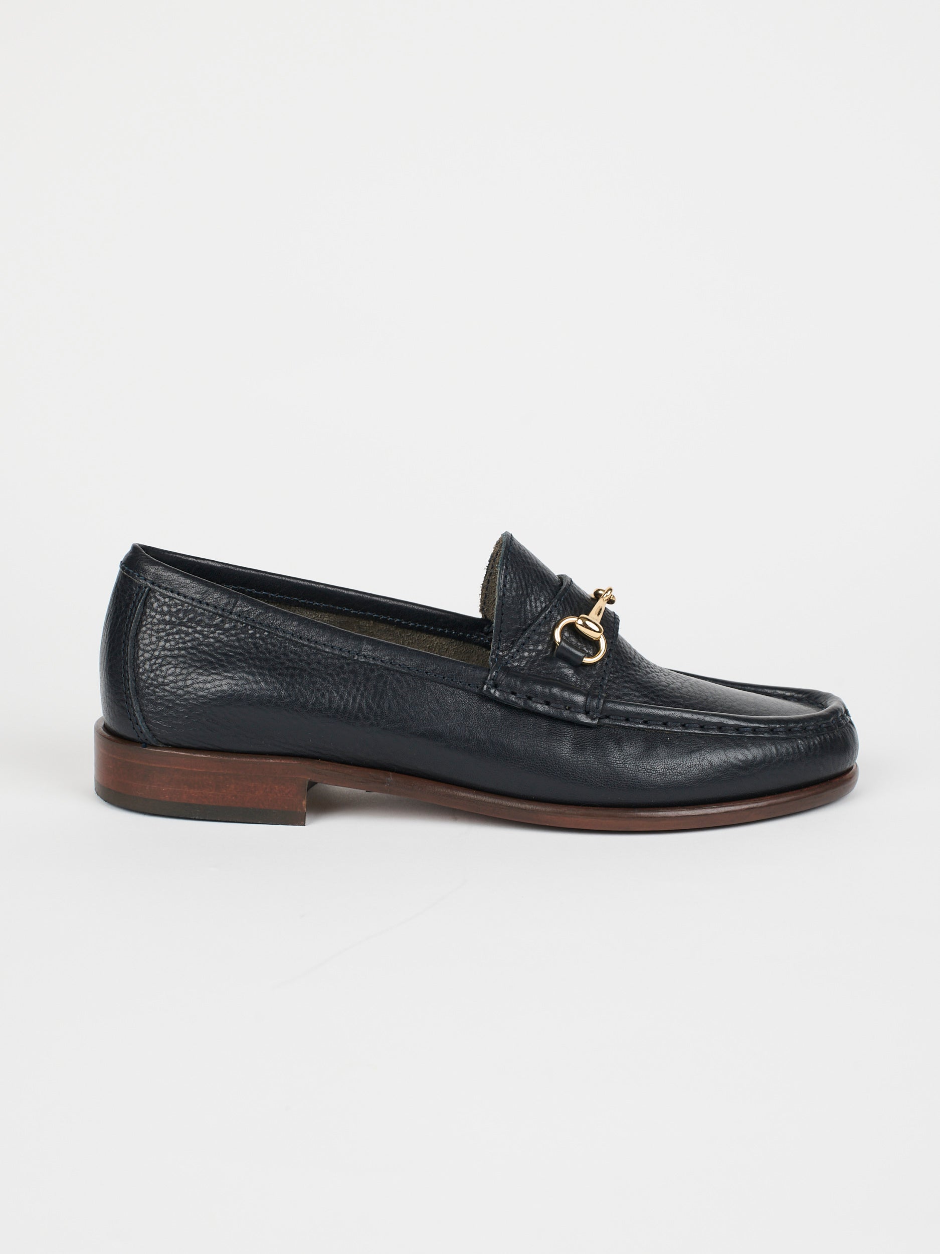 The Bit Loafer in Navy Side