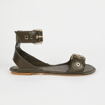 The Gladiator Sandal in Olive