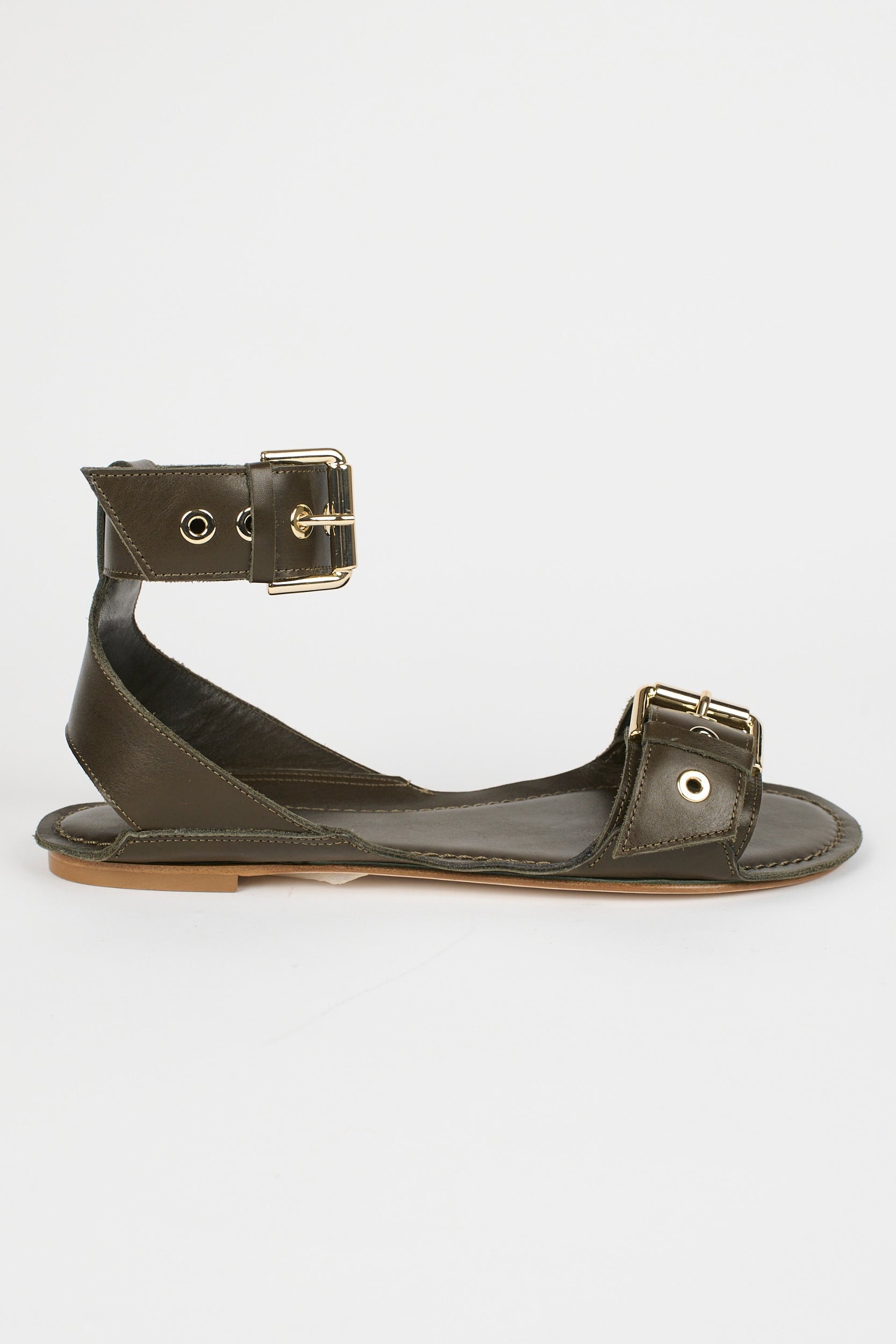 The Gladiator Sandal in Olive