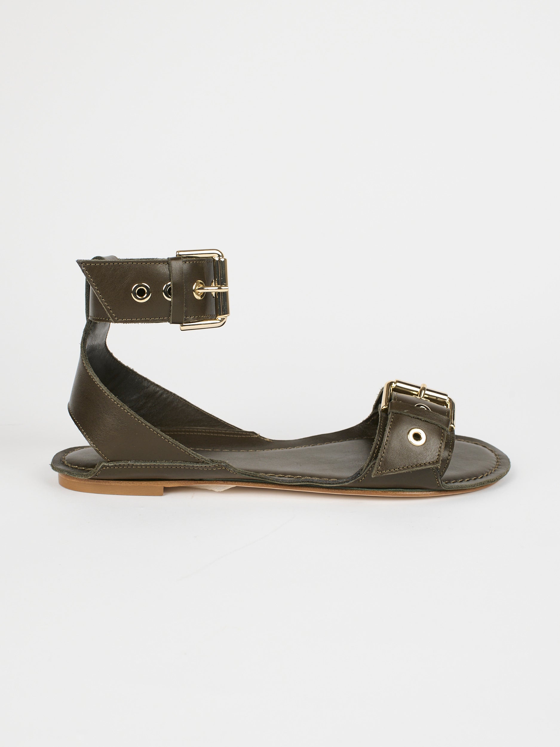 The Gladiator Sandal in Olive