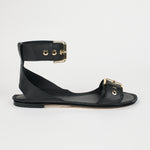 The Gladiator Sandal in Black