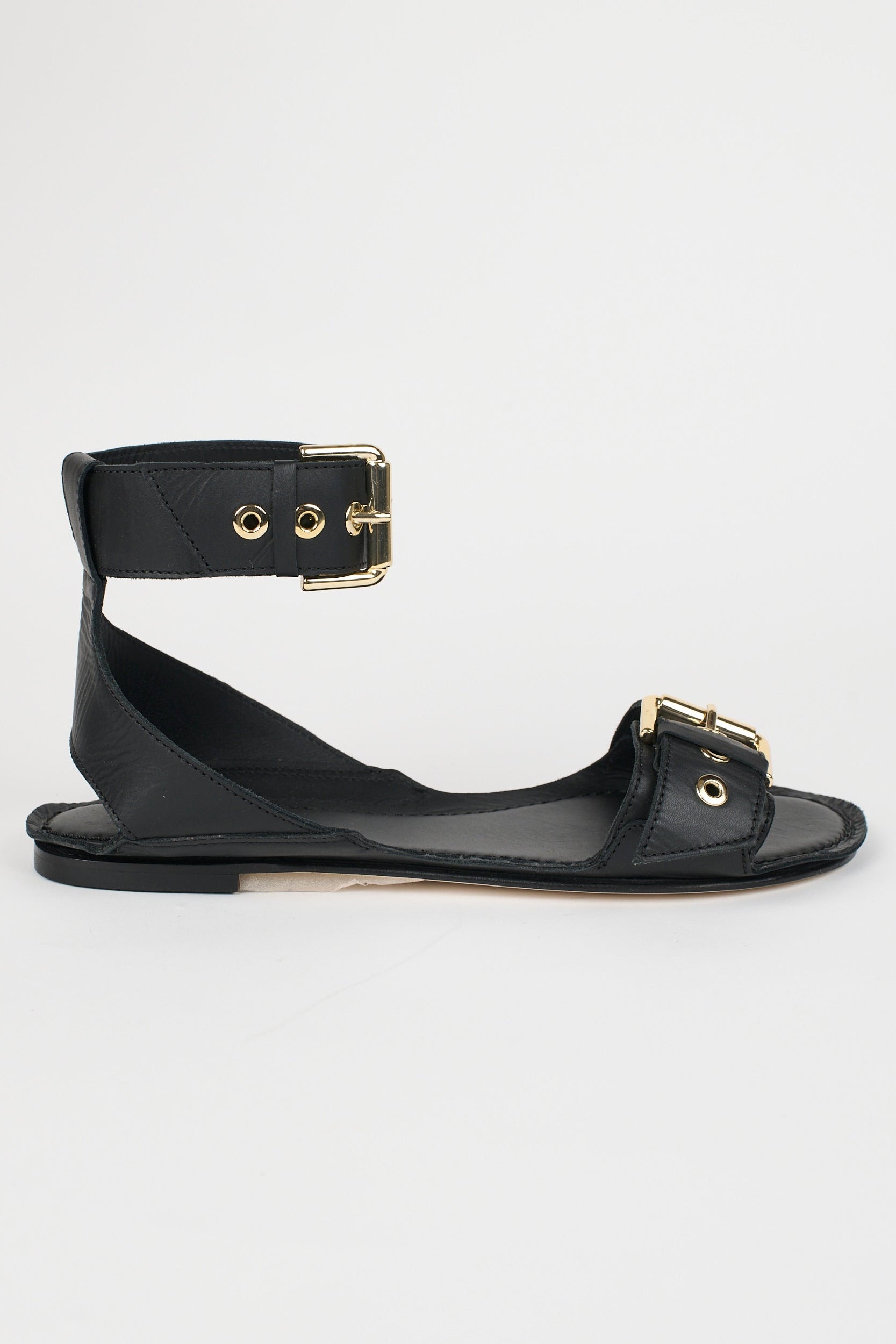 The Gladiator Sandal in Black