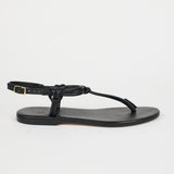 The Knot Sandal in Black