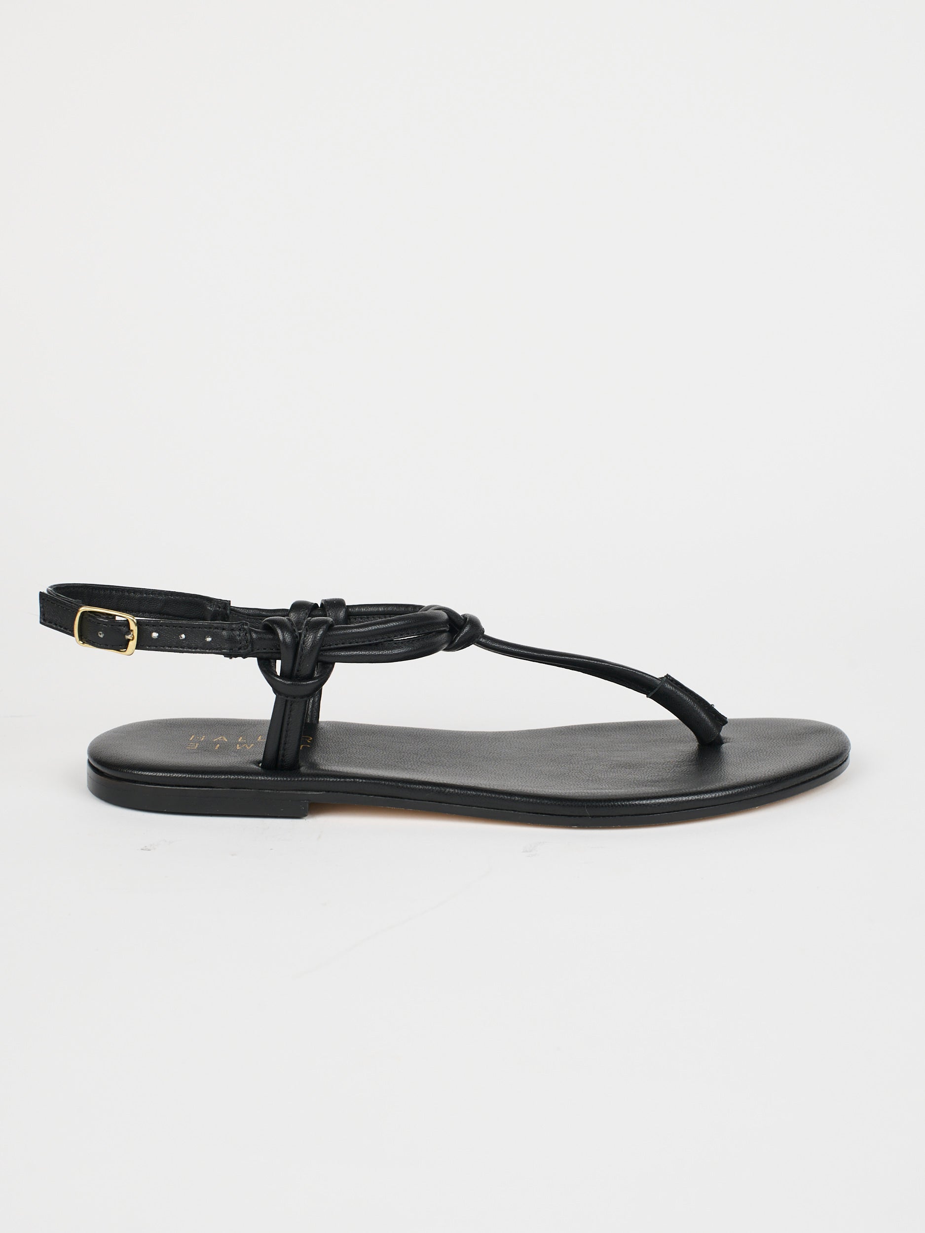 The Knot Sandal in Black